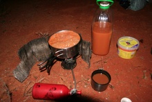 Drink water In Australia Outback