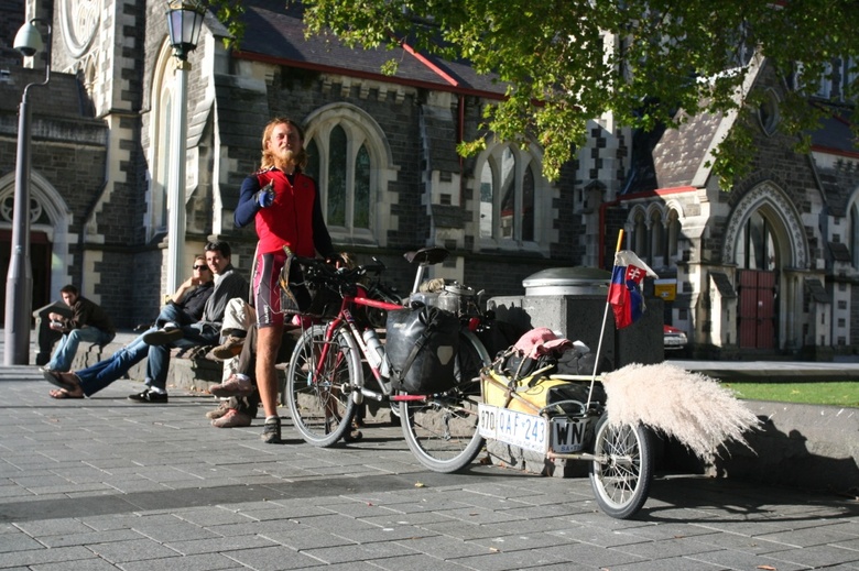 Christchurch - Cathedral Square - 34000 km / 2 years
