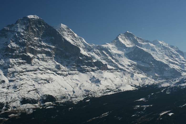 Eiger, Jungfrau and Monch