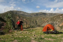 Camping Place with Great View before Izcuchaca