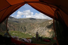 View from our Tent