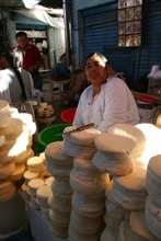 Mercado in Ayachuco (Cheese)