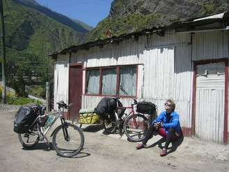 On the road to Abra Anticona