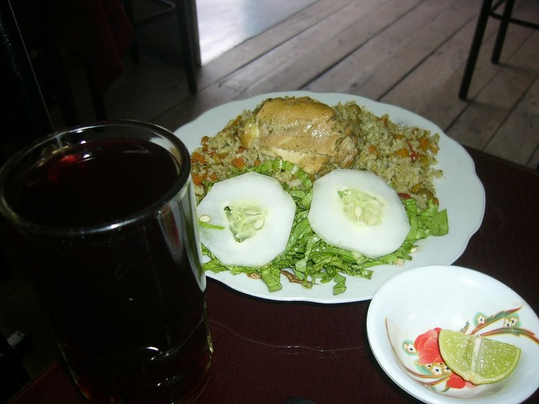 Lunch in Chicla