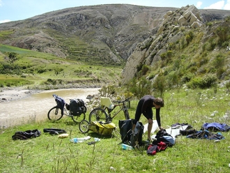 Camping Place in Jauja Valley