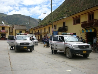 Policemen in Izcuchaca