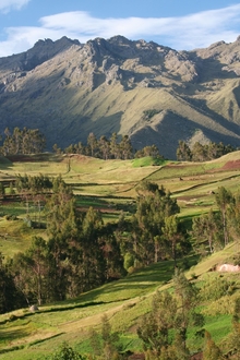 Uphill to Combre de Uripa