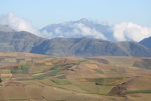 Fields in the Mountains
