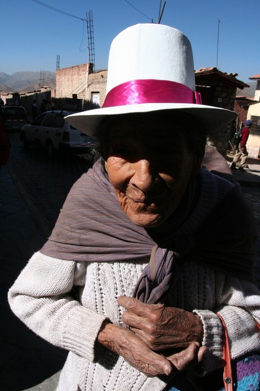 Old Inca Woman in Cusco