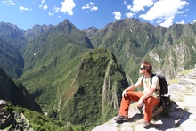 Kybi in Machu Picchu
