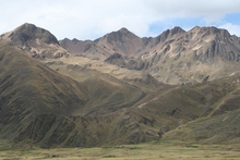 Between Sicuani and Abra La Raya