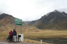 Leaving Abra La Raya Pass in the Morning