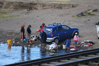 River before Juliaca