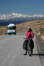 Cordillera Real in the Backround