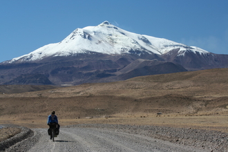 Volcano in National Park Lauca