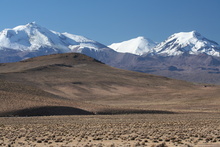 Volcanoes in National Park Lauca