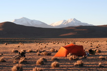 The Coldest Night in Our Tent (- 21,7 °C)