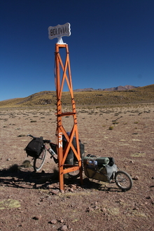 Border between Chile and Bolivia