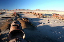 Train Cemetery in Uyuni