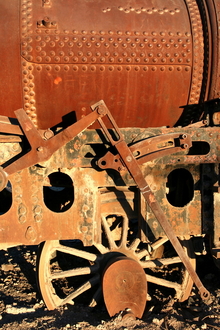 Train Cemetery in Uyuni