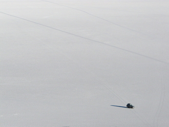 Car on Salt