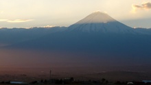 Popocatepetl from Puebla