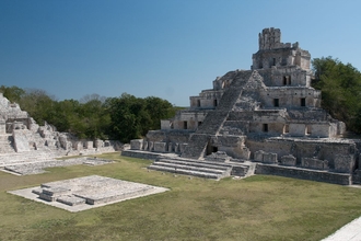 The pyramide of Edzna
