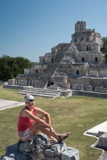 Edzna ruins