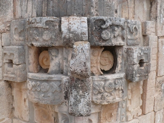 Rain God Chan at Uxmal