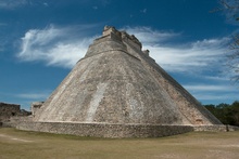 The great pyramide of Uxmal