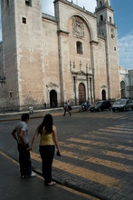 Plaza Mayor in Merida 