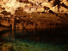 Cenote Chihuan in small village Holca