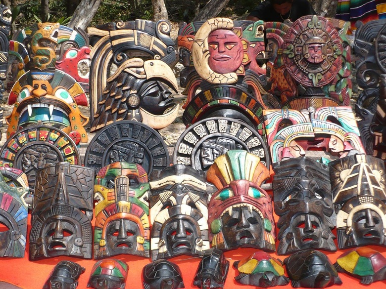 souvenirs at Chichen Itza