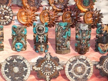 souvenirs at Chichen Itza