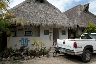 The DeVas's "palapa" in Paamul