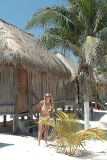 our cabana in Tulum