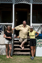 Barb and Bob in their house in Buenavista