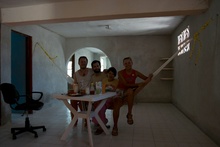 Jose Luis and Julieta in their house in Chetumal