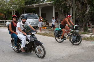 leaving Laguna Milagros, our last day in Mexico