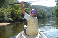 kayaking on Macal River