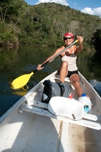kayaking on Macal River