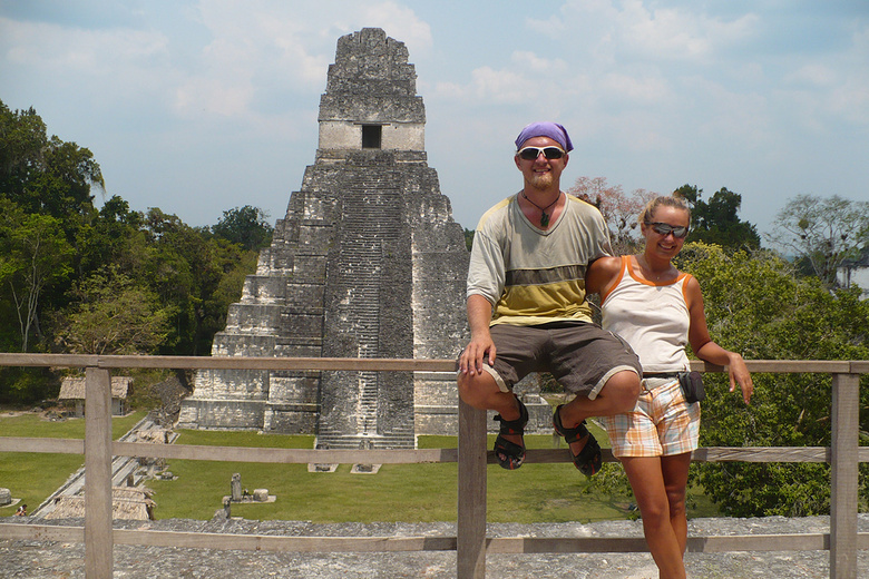 Dasa and Kybi at Tikal