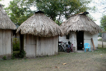Our cabana in Uaxactun at Aldana's lodge