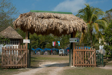 SAHI camp in Uaxactun