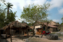 Uaxactun village