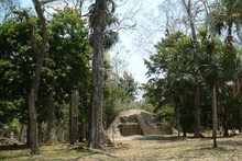Pyramide in Uaxactun