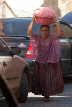 Maya woman in Coban