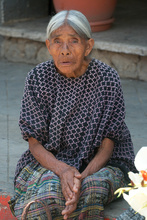 Old Maya woman