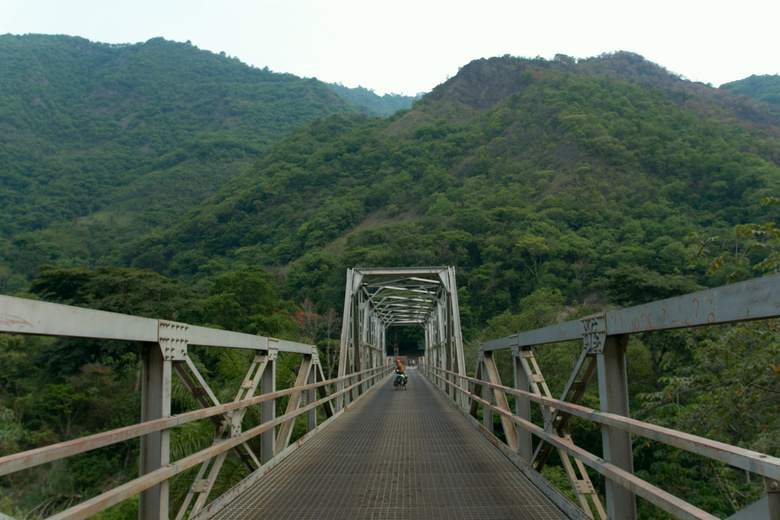 Bridge over Rio Chixoy, Guatemala