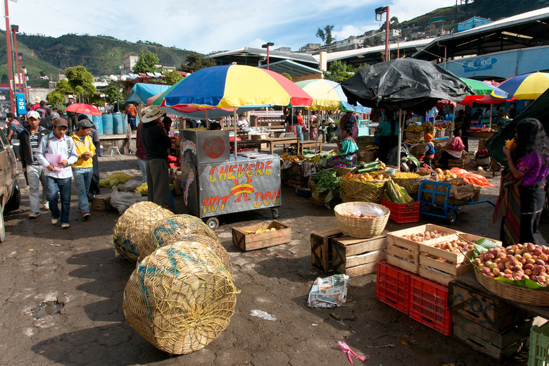 Market in Nahuala